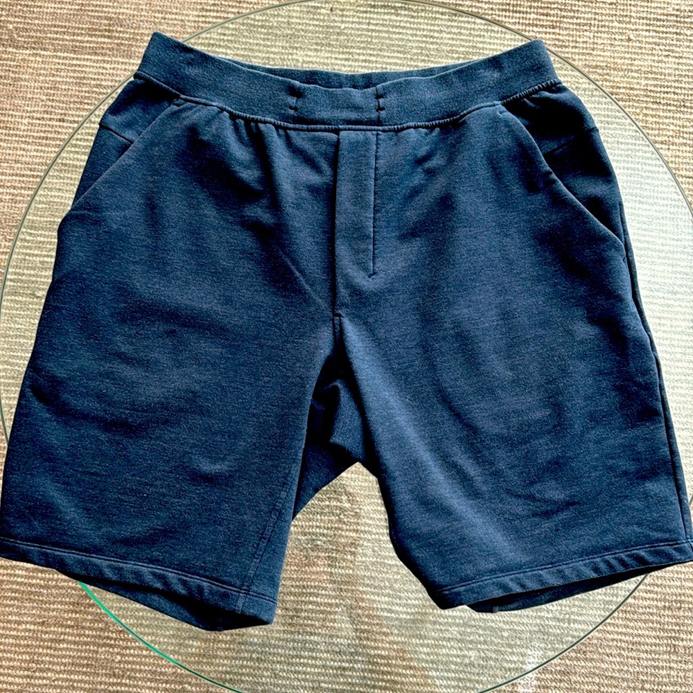 Lululemon City Sweat 9” Inseam Men’s Short, blue heather, size L